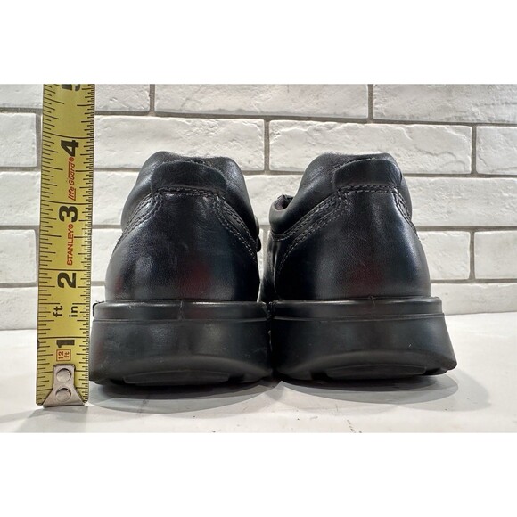 ECCO Light Shock‎ Point Men's Leather Black Lace Up Shoes  size US 8 EU 41 - Picture 7 of 12
